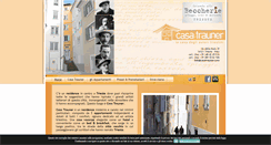 Desktop Screenshot of casatrauner.com